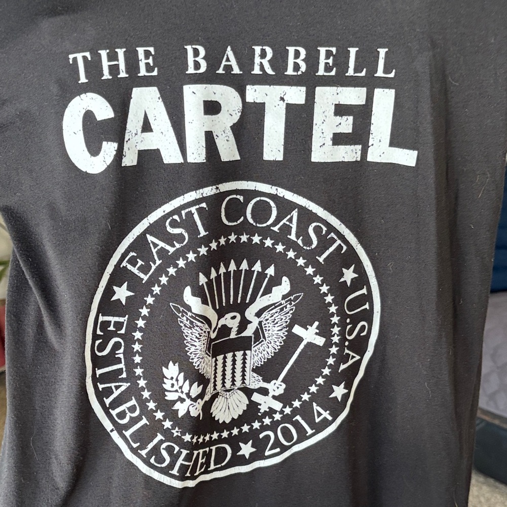The barbell cartel Black Men's Shirt SZ L
